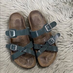 Birkenstock  birkis Blue Sandals